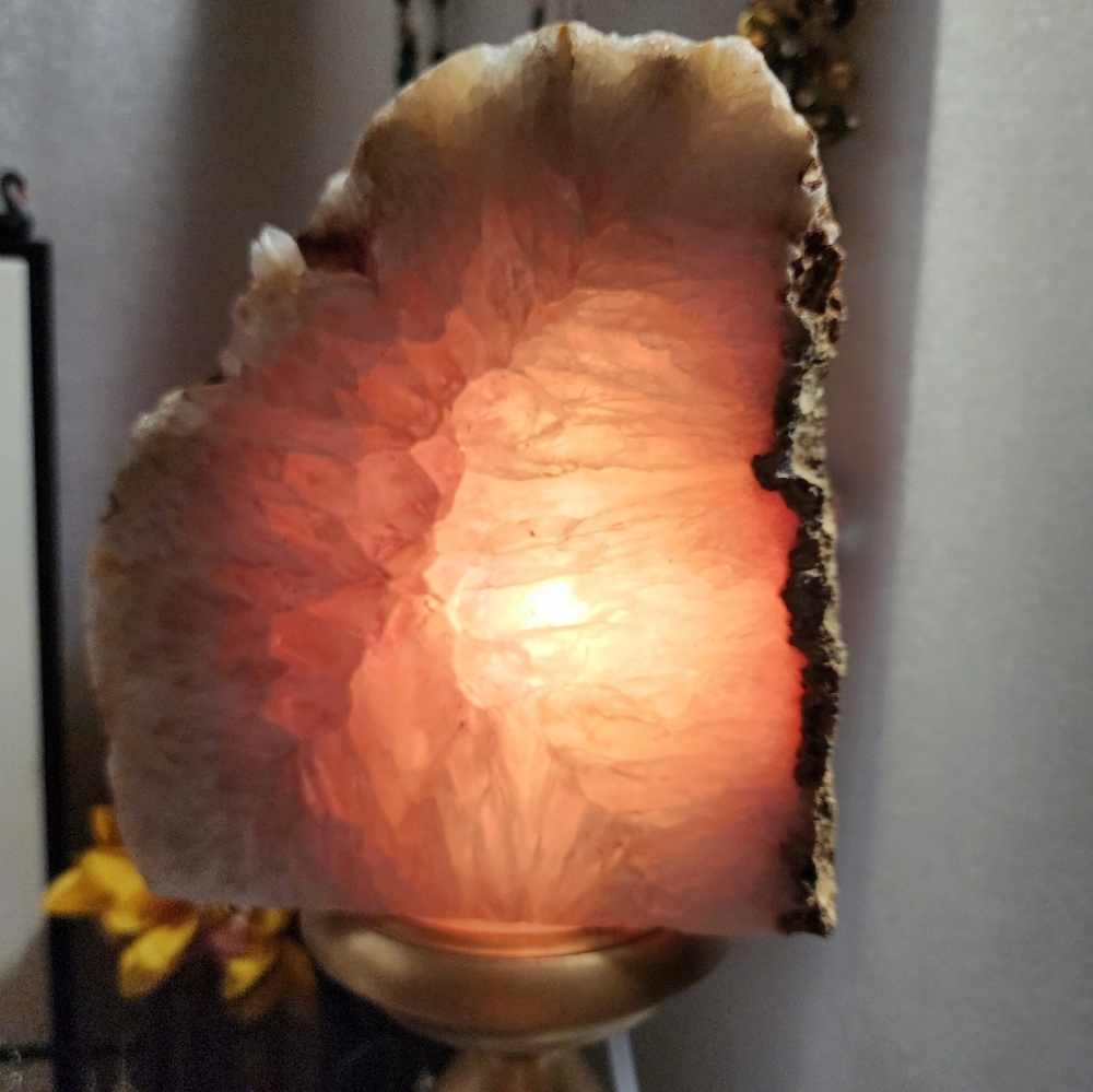 Quartz Crystal Geode Light - Picture 8 of 11